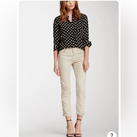 J Brand Aidan Slouchy Straight Boyfriend Jean Natural Size 27 - Picture 3 of 16